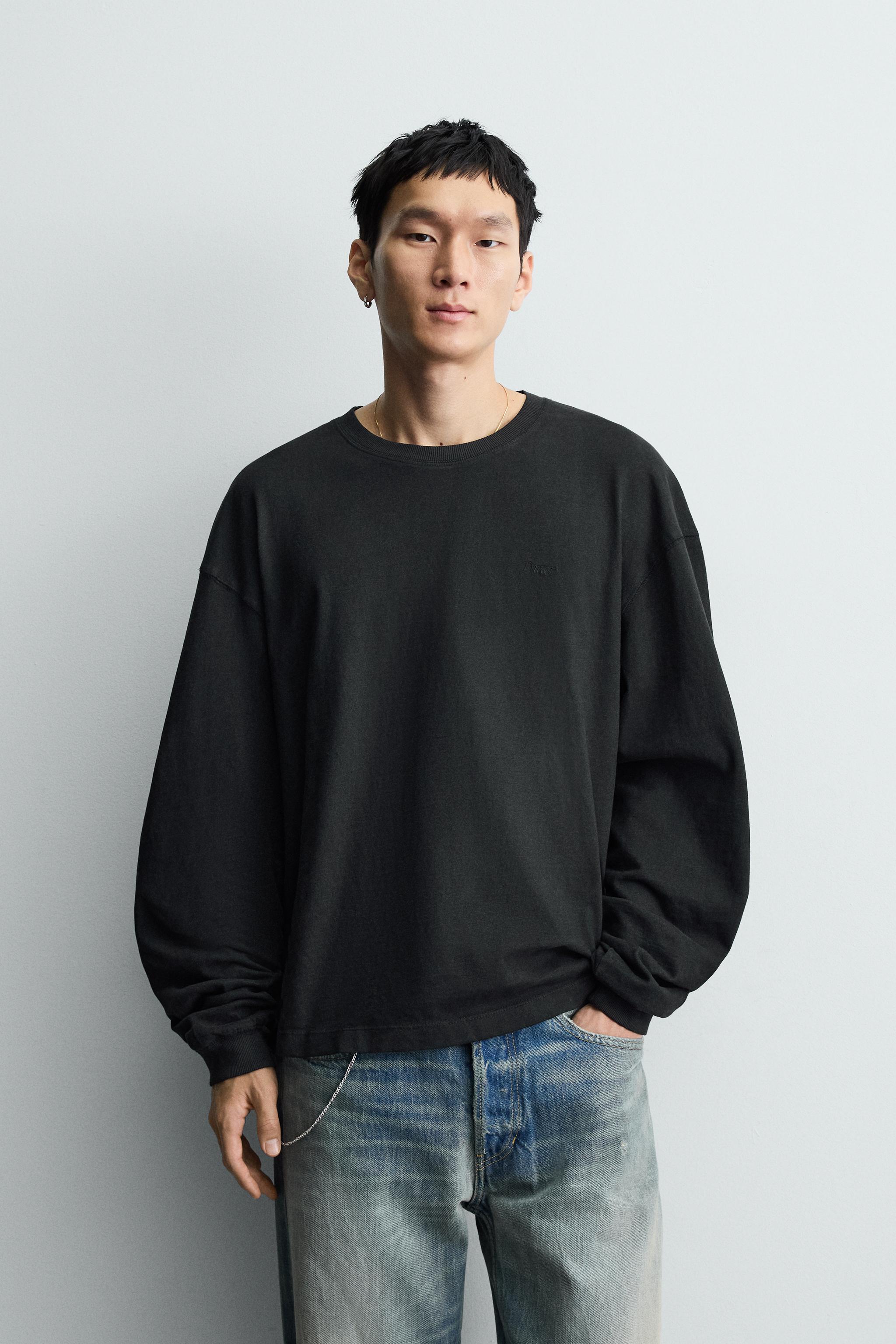TEXTURED WASHED T-SHIRT